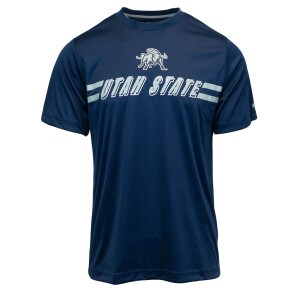 Men's Aggie Bull Utah State Aggies Navy T-Shirt
